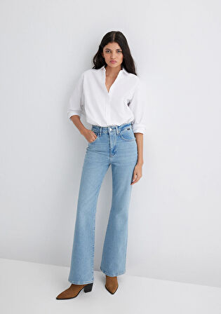 Los Angeles Mavi Premium Açık Mavi Jean Pantolon 1010349-90442