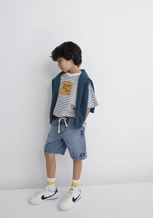 Tobias Mv91 Street İndigo Mavisi Jean Şort 6411056-89443