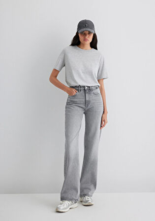 Victoria Real Blue Açık Gri Jean Pantolon 101072-90392