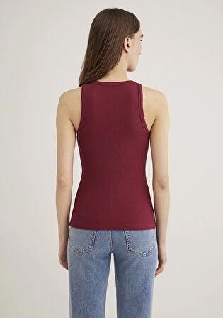 Halter Yaka Bordo Basic Atlet 1612462-70430