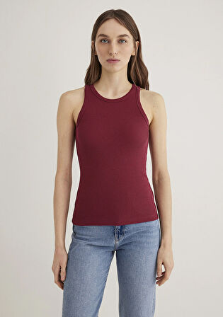 Halter Yaka Bordo Basic Atlet 1612462-70430