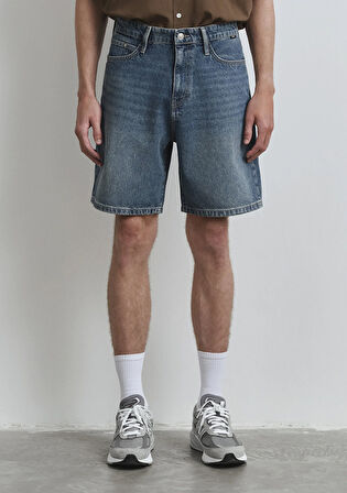 Houston Street Indigo Mavisi Jean Şort 0410672-89805