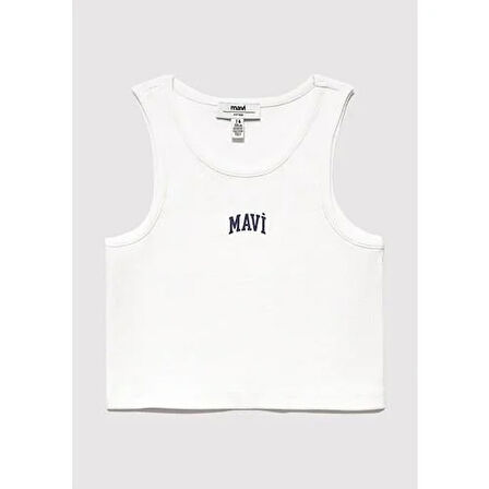 MAVİ LOGO BASKILI ATLET