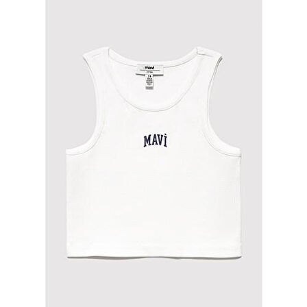 MAVİ LOGO BASKILI ATLET