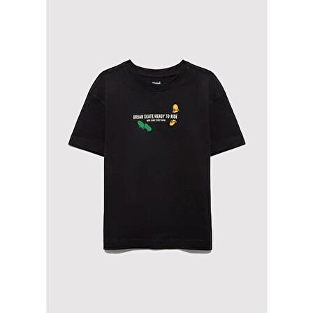 URBAN SKATE BASKILI TİŞÖRT