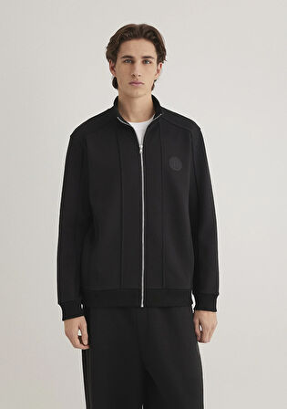 Mavi Pro Fermuarlı Siyah Sweatshirt 0S10354-71379