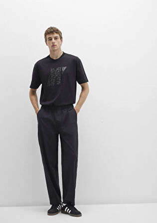Siyah Spandex Pantolon 0010457-71379