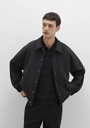 Siyah Suni Süet Ceket 0110649-71379
