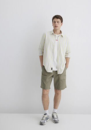 Yeşil Kargo Şort 0410269-86961