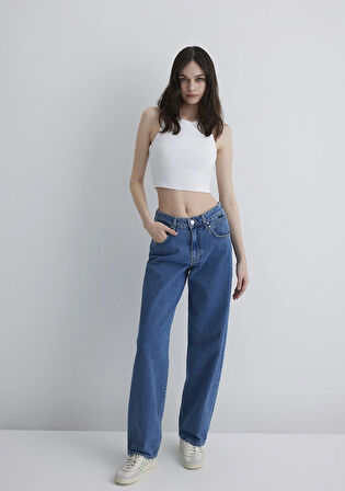 Ella Iconic Indigo Mavisi Jean Pantolon 1011044-89726