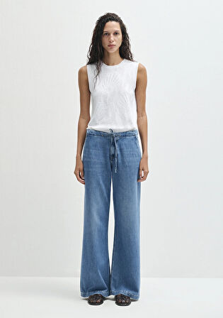Liny Akdeniz Açık Mavi Jean Pantolon 1012638-90364