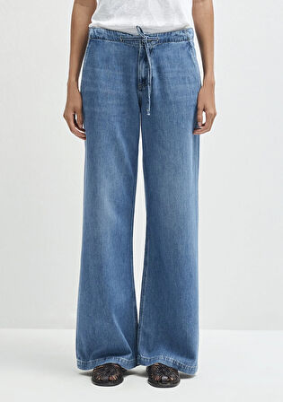 Liny Akdeniz Açık Mavi Jean Pantolon 1012638-90364