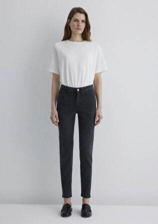 Cindy Gold Shape Gri Jean Pantolon 100277-88608