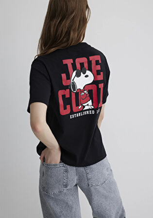 Joe Cool Baskılı Siyah Tişört 1613361-900