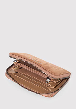 Suni Süet Kahverengi Cüzdan 1913333-70280