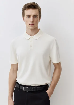 Ekru Triko Polo 0710248-70057