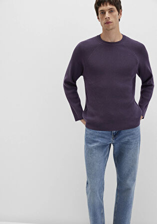 Bisiklet Yaka Mor Kazak 0710307-70688