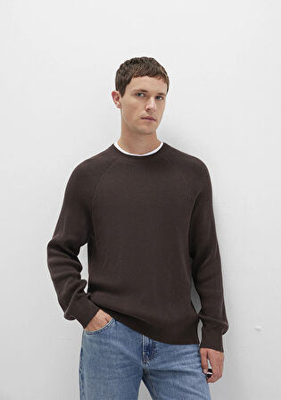 Bisiklet Yaka Kahverengi Kazak 0710307-70219