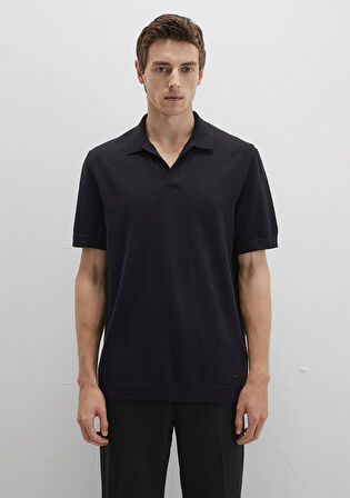 Siyah Triko Polo 0710327-900