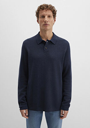 Lacivert Triko Polo 0710352-70490