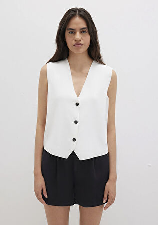 Beyaz Süveter 1710694-620