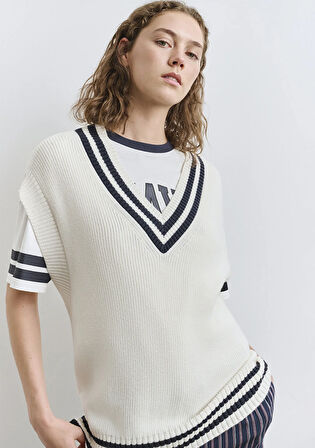 Ekru Süveter 1710706-70057