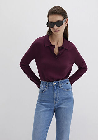 Bordo Triko Polo 1710712-87830