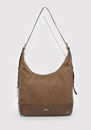 Suni Süet Haki Omuz Çantası 1913473-71821