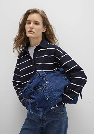 Denim Omuz Çantası 1913468-22189