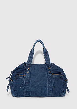 Denim Omuz Çantası 1913468-22189