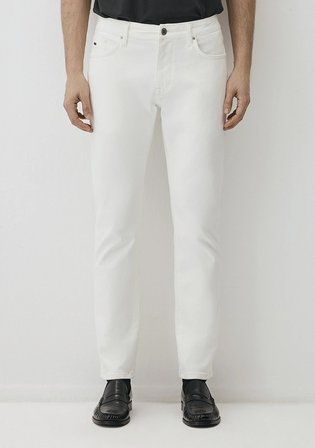 Marcus Edition Beyaz Jean Pantolon 0035190581