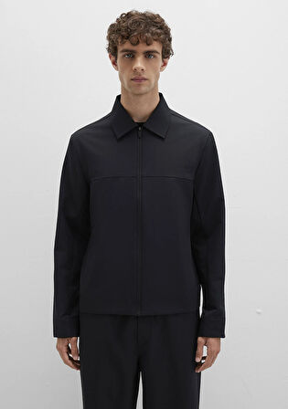 Siyah Spandex Spor Ceket 0110726-71379