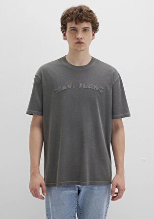 Mavi Jeans Baskılı Siyah Tişört 0612953-900