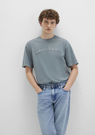 Mavi Jeans Baskılı Yeşil Tişört 0612953-90960