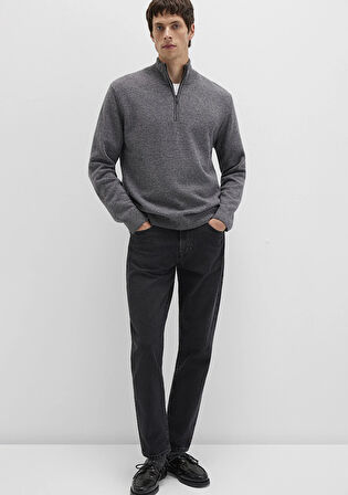 Yün Karışımlı Grey Kazak 0710371-80024