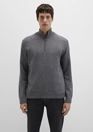 Yün Karışımlı Grey Kazak 0710371-80024