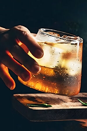 Mithra Life 2 Adet Isı Dayanıklı 400 ml Kahve, Meşrubat, Viski, Kokteyl, Sunum Bardağı MIT1145