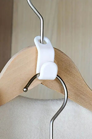 Mithra Life 5 Adet Elbise Askısı Bağlantı Kancası Aparatı Düzenleyici Organizer MIT1221