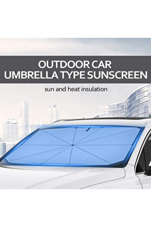 Mithra Life Katlanabilir Oto Şemsiye Ön Cam Araba Güneşlik MIT1253