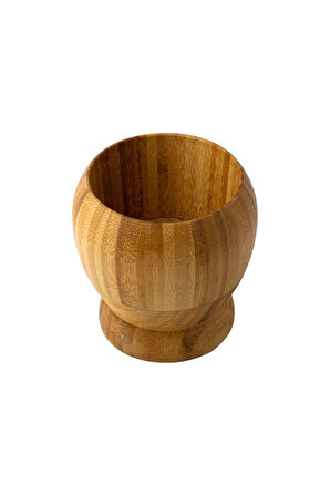 Mithra Life Doğal Bambu Ahşap Sarımsak Ezici Havan Tokmak MIT1258