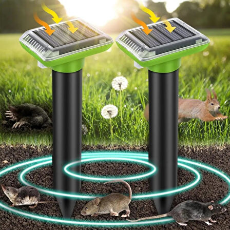RASNE Güneş Enerjili Su Geçirmez Kemirgen Ve Haşere Kovucu