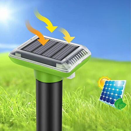 RASNE Güneş Enerjili Su Geçirmez Kemirgen Ve Haşere Kovucu