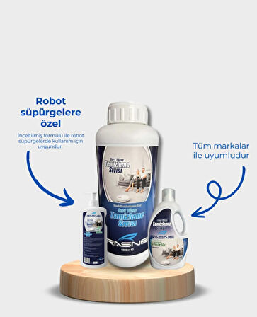 Robot Süpürge Sert Yüzey Temizleme Sıvısı 3l