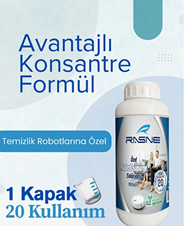 Konsantre Robot Süpürge Solüsyonu 1000 ml