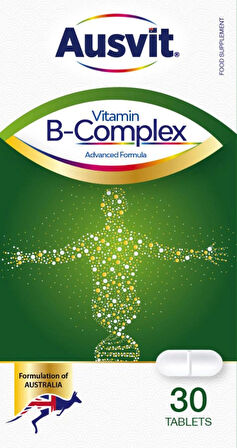 B Complex Vitamin | Enerji & & Biotin | 30 Tablet