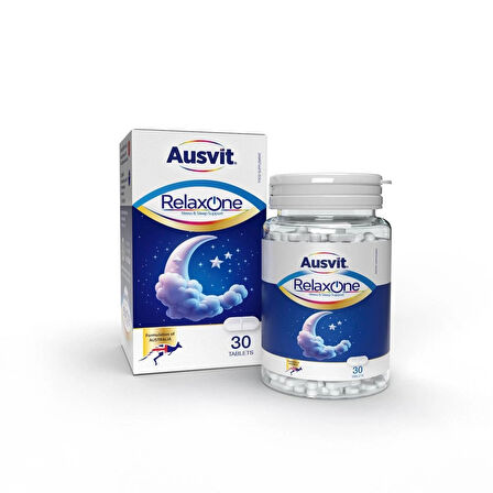 Relaxone Stress & Sleep Support - Valerian Ve 5-htp Içeren Stres Ve Uyku Formülü 30tb
