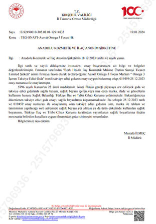 Kids Omega 3 ve Focus Formula Şurup – Omega 3 içeren Konsantrasyon Formülü Şurup 150mL