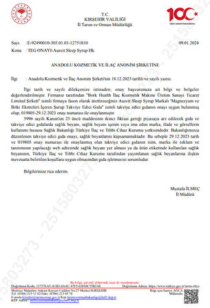 Relaxone Uyku Şurubu - Magnezyum Ve Sakinleştirici Bitki Ekstreleri Içeren Tutti Frutti Şurup 150ml