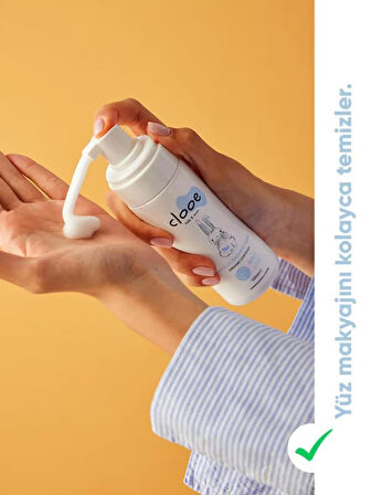 Clooe Organik Yüz Temizleme Köpüğü (150ml) - Yetişkin & Çocuk - Aloe Vera, At Kestanesi, Meyan Kökü