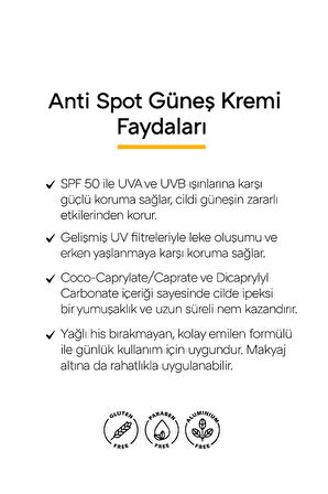 Clooe 2’li Güneş Kremi SPF 50 | Leke Karşıtı – Vegan – Glutensiz – 50ML x 2